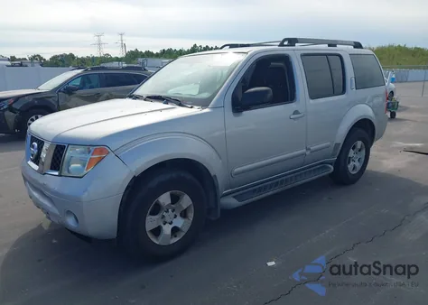 2005 Nissan Pathfinder Xe from USA, damaged, VIN 5N1AR18U55C761860